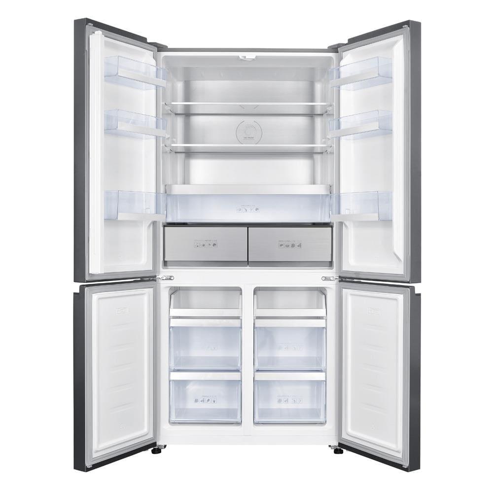 Geladeira TCL Multidoor C516CDN Inverter Frost Free Twin Eco Espaço Flex Metal Cooling Painel Digital com 4 Portas Inox - 516L - 2