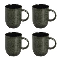 Conjunto de Canecas Porto Brasil Orgânico Greenery Verde 4 peças - 273 ml - 1