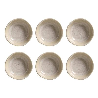 Conjunto de Ramequim Porto Brasil Orgânico Latte com 6 Peças 70 ml - Bege