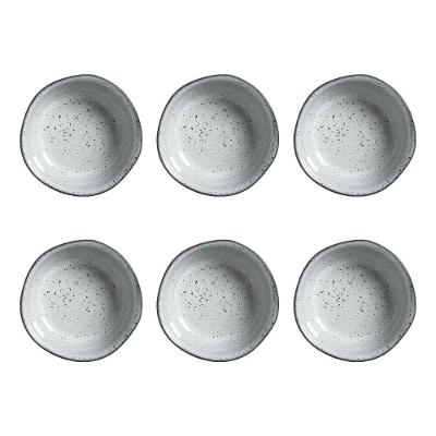 Conjunto de Ramequim Porto Brasil Orgânico Echo com 6 Peças 70 ml - Branco