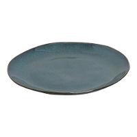 Conjunto de Pratos Rasos Porto Brasil Orgânico Oceano com 6 Peças - Azul - 3