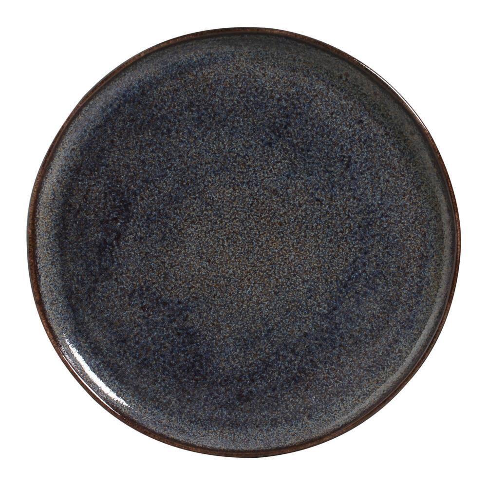 Conjunto de Pratos Rasos Porto Brasil Bio Titanium com 6 Peças - Azul - 2