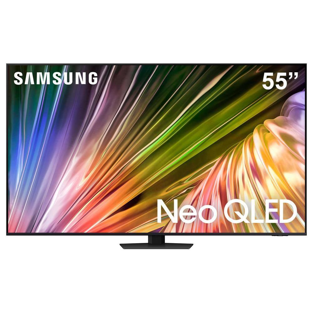 Smart TV 55” 4K Samsung Neo QLED 55QN85D com Processador com AI, AI Energy Mode, Dolby Atmos, Alexa built in, Wi-Fi, Bluetooth, USB e HDMI - 1