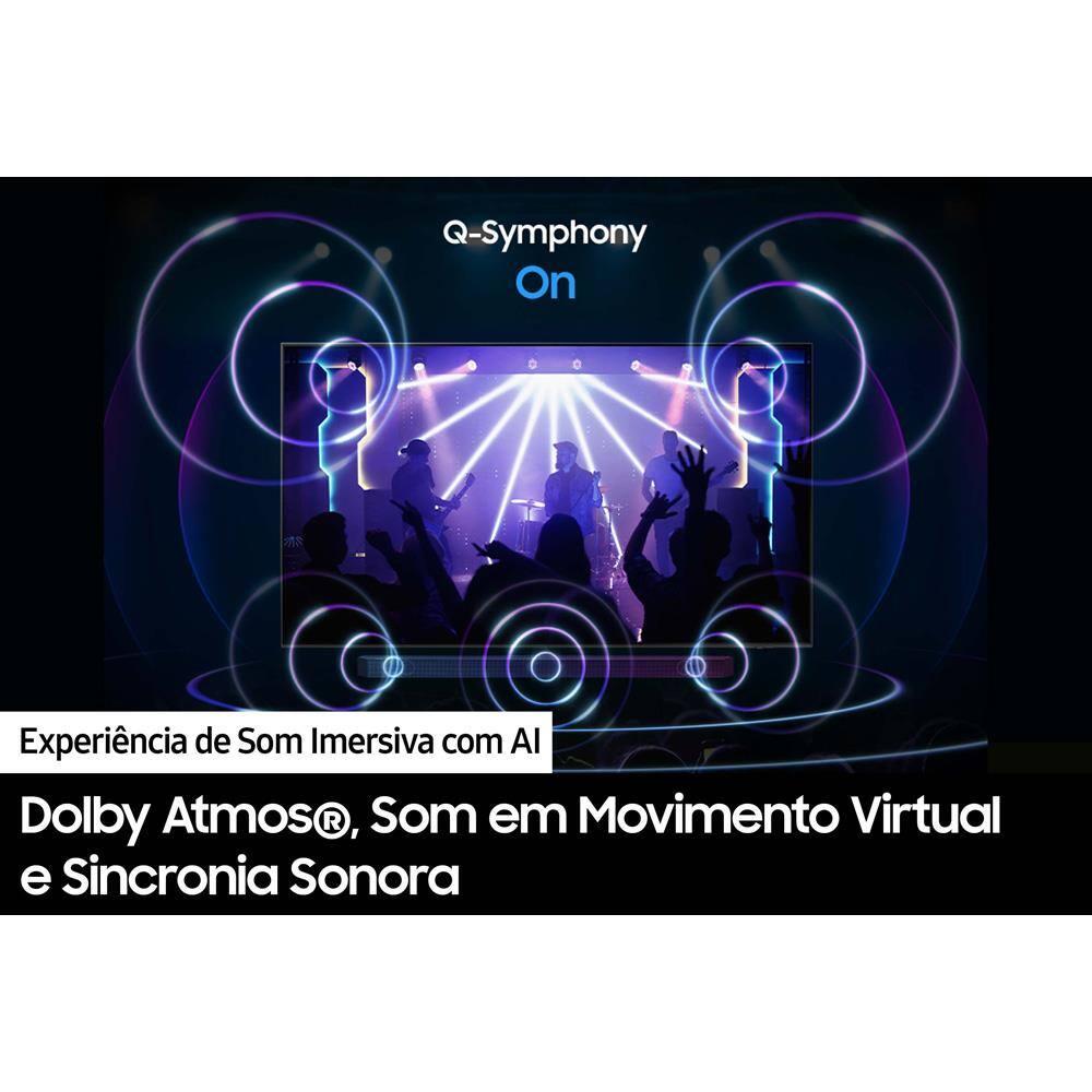 Smart TV 55” 4K Samsung Neo QLED 55QN85D com Processador com AI, AI Energy Mode, Dolby Atmos, Alexa built in, Wi-Fi, Bluetooth, USB e HDMI - 6