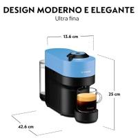 Cafeteira Nespresso Vertuo Pop com Kit Boas-Vindas – Azul Pacífico - 3
