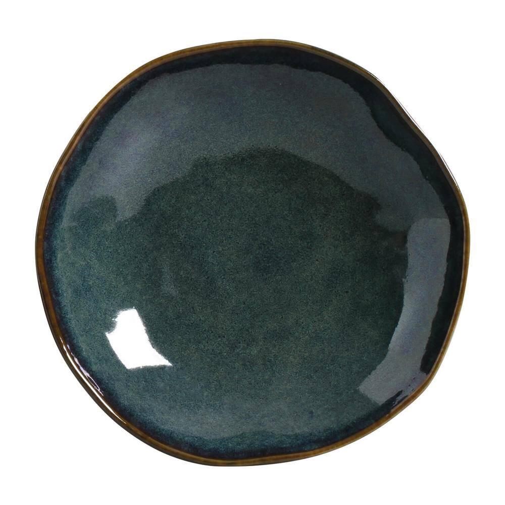 Conjunto de Pratos Fundos Porto Brasil Orgânico Oceano com 6 Peças - Azul - 2