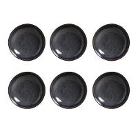 Conjunto de Pratos Fundos Porto Brasil Bio Titanium com 6 Peças - Azul - 1