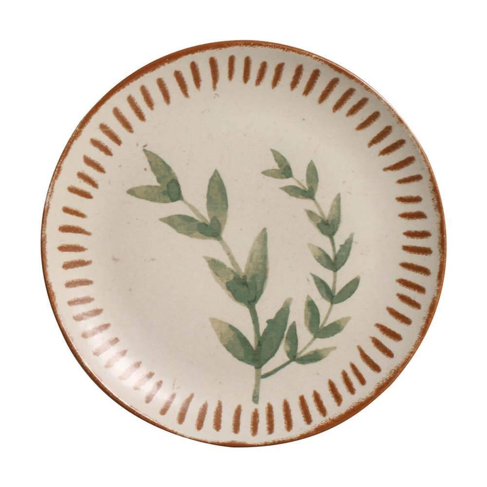 Conjunto de Pratos de Sobremesa Porto Brasil Coup Stone Magari com 6 peças - Estampado - 2