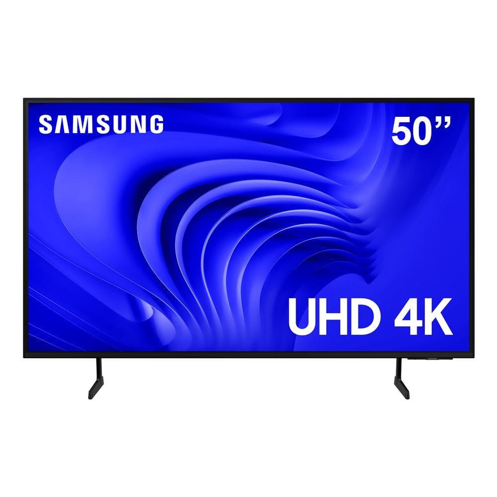 Smart TV 50" 4K Ultra HD Samsung 50DU7700 com processador Crystal 4K, Gaming Hub, AI Energy Mode, Alexa built-in, Wi-Fi, Bluetooth, USB e HDMI - 1