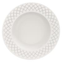 Aparelho de Jantar 20 Peças Tramontina Ingrid em Porcelana Decorada - Branco - 7