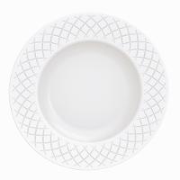 Aparelho de Jantar 20 Peças Tramontina Ingrid em Porcelana Decorada - Branco - 11