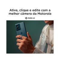Smartphone Motorola Edge 50 Fusion 5G Blue Teal 256GB, Tela 6.7”, 8GB RAM, Câmera com Moto AI, IP68 e Processador Snapdragon - 9