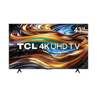 Smart TV 43” Ultra HD 4K TCL 43P755 LED com Google TV, Dolby Vision e Atmos, HDR10+, Wi-Fi, Bluetooth, Google Assistente e Design sem Bordas - 1