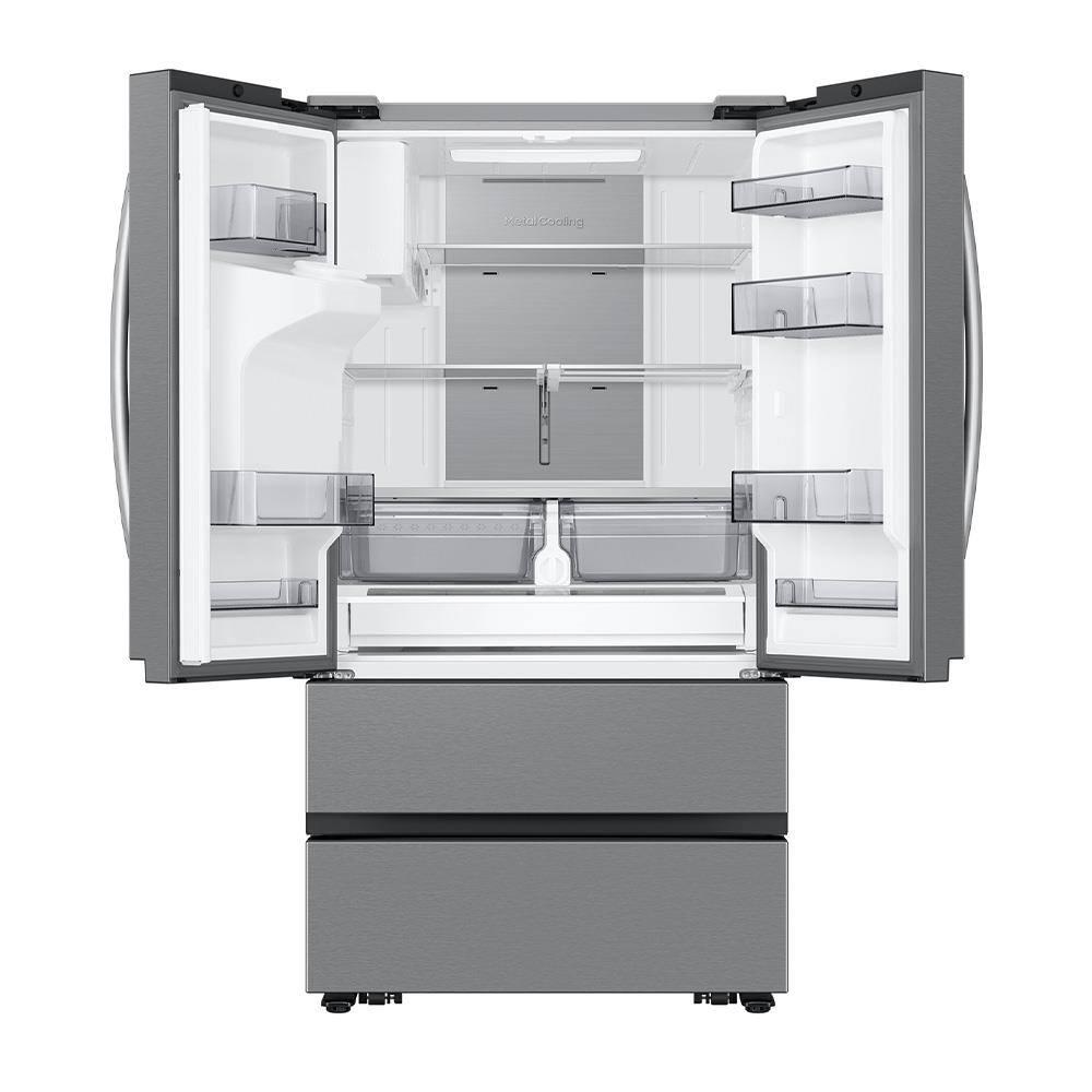 Geladeira Smart Samsung Frost Free French Door RF27 com SpaceMax e All Around Cooling 576L - Inox - 2