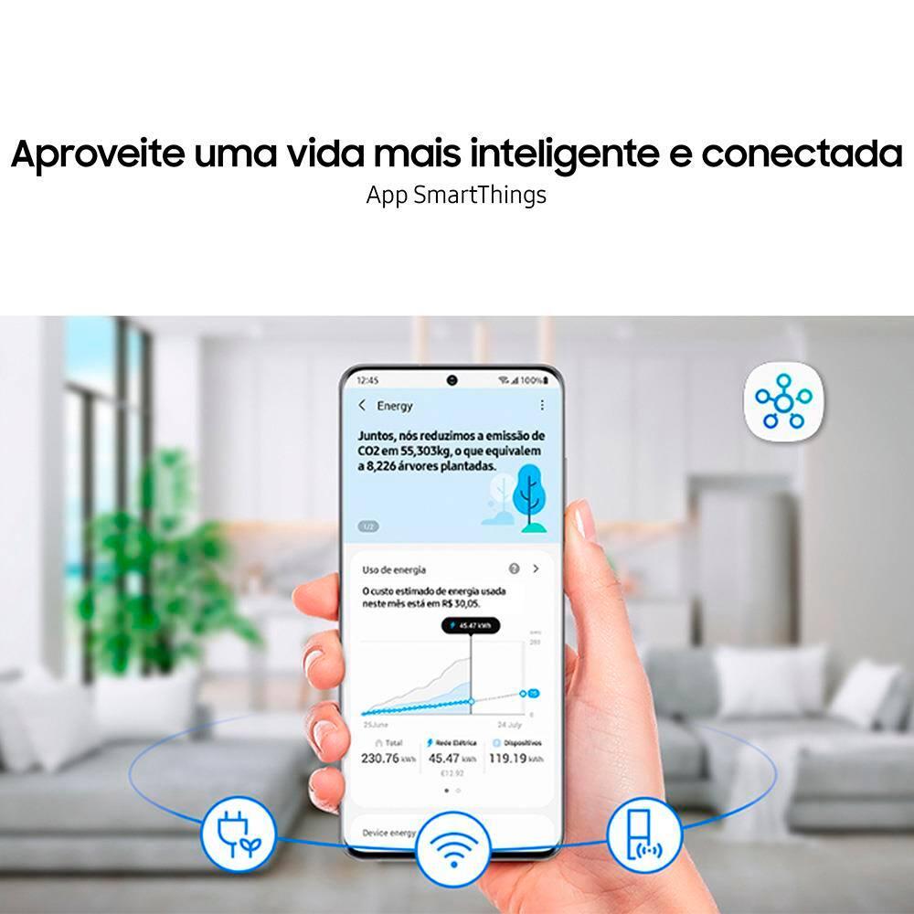 Geladeira Smart Samsung Frost Free French Door RF27 com SpaceMax e All Around Cooling 576L - Inox - 7