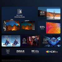 Smart TV 65" QLED 4K TCL Mini LED 65C755 com processador AIPQ, Google TV, HDR10+, Wi-Fi, Google Assistente, Dolby Vision e Atmos - 5