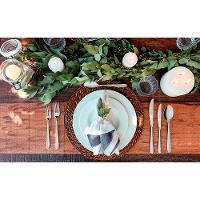 Conjunto com 6 Pratos Rasos Tramontina Maria Augusta em Porcelana 28 cm - Branco - 7