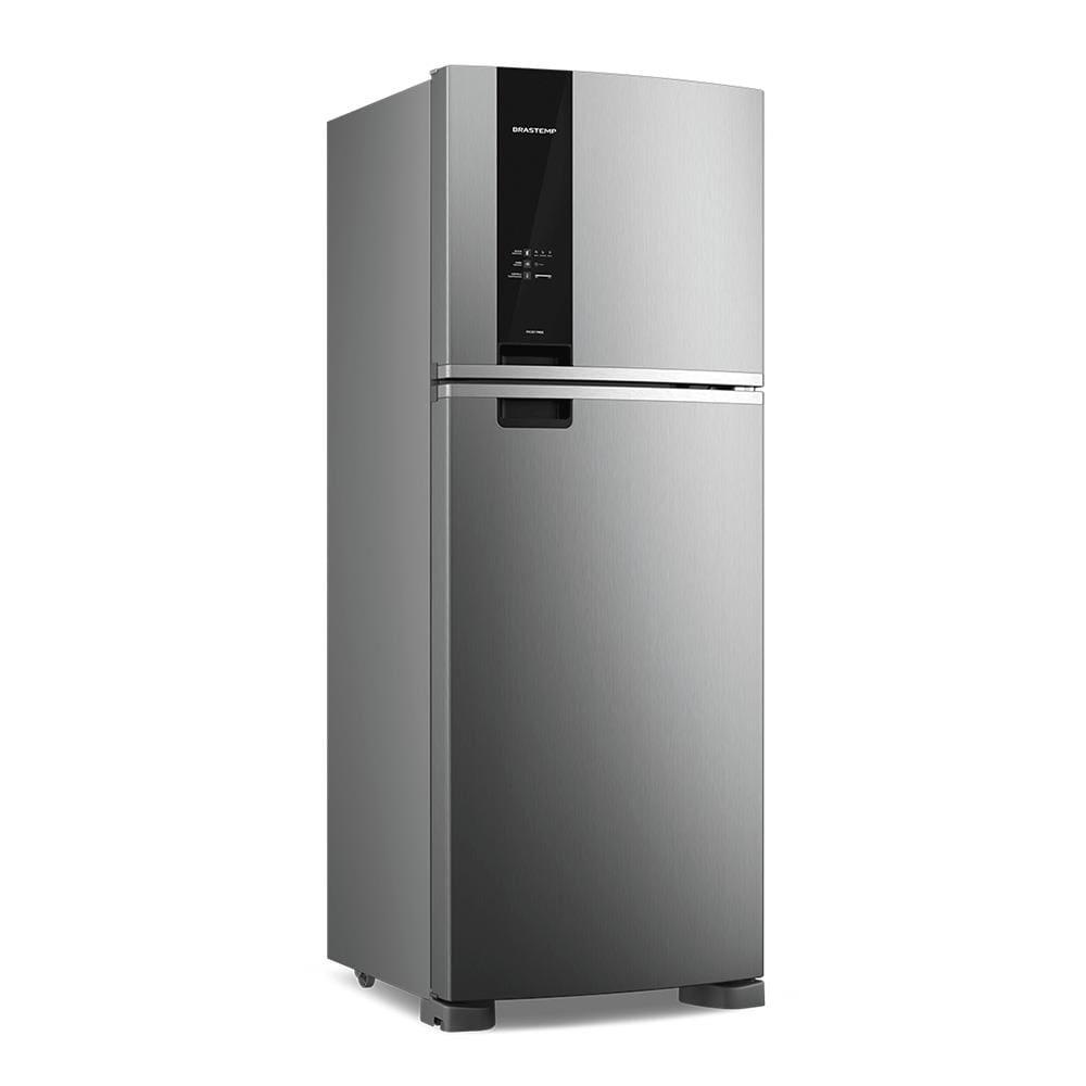 Geladeira Brastemp Duplex BRM55FK Frost Free com Painel Click Black e Turbo Freezer 463L – Inox - 1