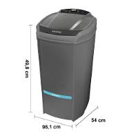 Tanquinho de Roupas Suggar 15Kg Lavamax Eco LE1521PR com Dispenser Para Sabão e Desligamento Automático - Prata - 4