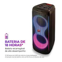 Caixa de Som Partybox AIWA PB-04 BT com Bluetooth, Entrada USB e Iluminação RGB - 260W - 5