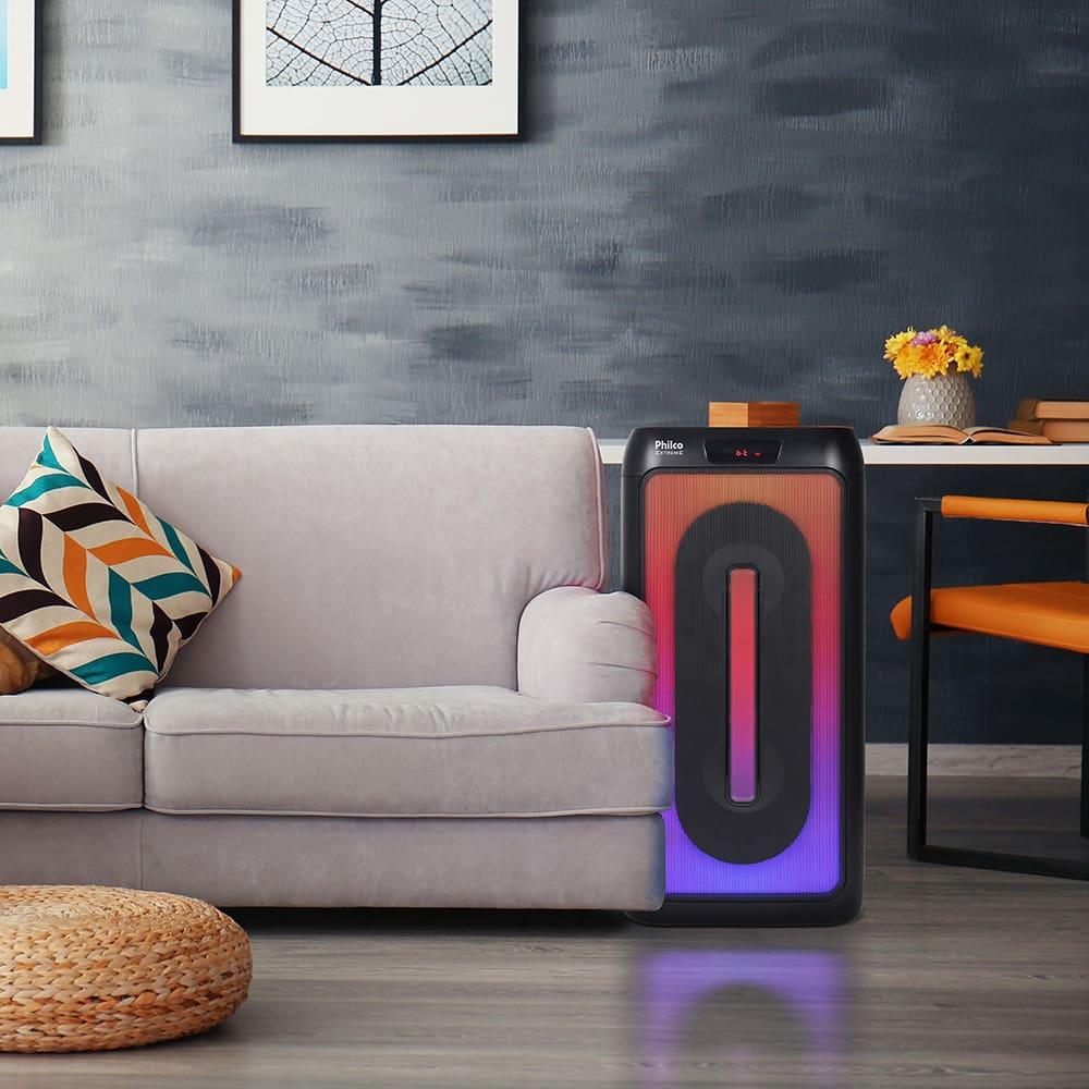 Caixa de Som Amplificada Philco PCX4501 com Bluetooth, Entrada USB e Flash Light - 350W - 2