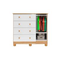 Cômoda Infantil Peroba Duda Plus com 1 Porta, 4 Gavetas, 1 Prateleira e 95,3 cm de Largura - 3