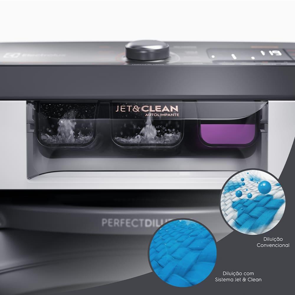 Lavadora Electrolux LEC15 15kg com função Autolimpeza e tecnologia Jet&Clean Branca - 4