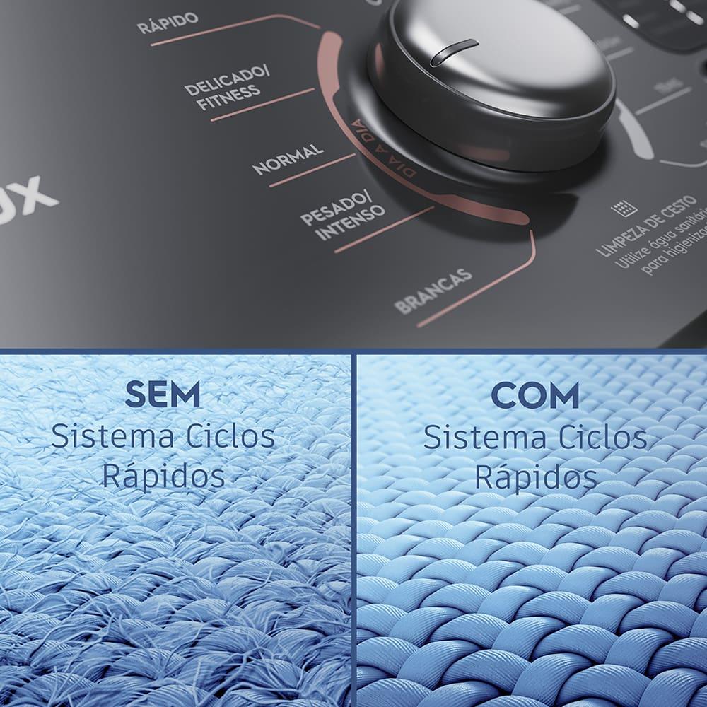 Lavadora Electrolux LEC15 15kg com função Autolimpeza e tecnologia Jet&Clean Branca - 5