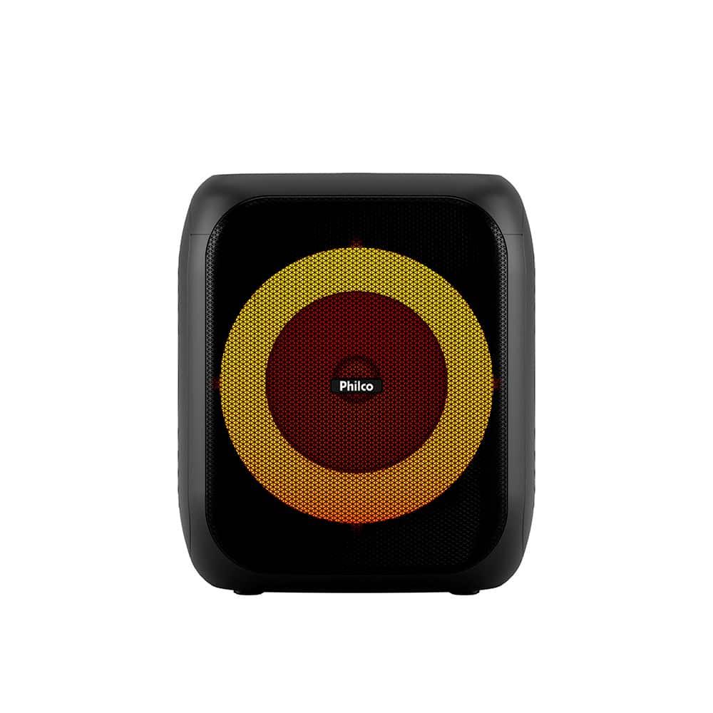 Caixa de Som Amplificada Philco Flash Light PCX4800, Bluetooth, Entrada USB e Bateria interna - 380W RMS - 1