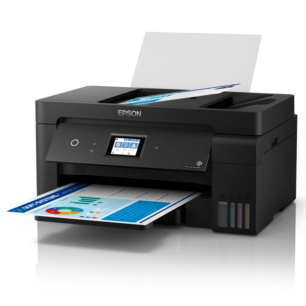 Multifuncional Tanque de Tinta Epson EcoTank L14150 Wireless - Impressora, Copiadora, Scanner, Fax - 3