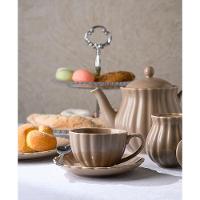 Conjunto de Colheres para Chá Wolff Heart em Aço Inox Prata - 4 Peças - 6