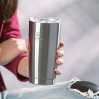 Copo Térmico Wolff 28899 com Tampa e Parede Dupla Inox - 600 ml - 5