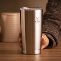 Copo Térmico Wolff 28899 com Tampa e Parede Dupla Inox - 600 ml - 7