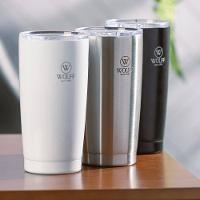 Copo Térmico Wolff 28901 com Tampa e Parede Dupla Branco - 600 ml - 7