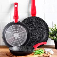 Frigideira Bergner Toledo em Alumínio Forjado com Revestimento em Marble e Fundo de Indução 24 cm – Preta - 6