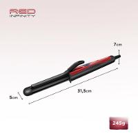 Modelador de Cachos Mondial Infinity EM-12 Cabo Giratório Bivolt Preto/Vermelho - 16