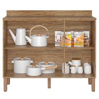 Balcão Triplo Bartira Veneza com 3 Portas e 1 Prateleira - 108,4cm de largura - 2