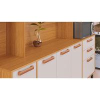 Cozinha Compacta Itatiaia Nápoles com 8 Portas, 3 Gavetas e 9 Prateleiras - 220cm de largura - 5