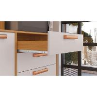 Cozinha Compacta Itatiaia Nápoles com 8 Portas, 3 Gavetas e 9 Prateleiras - 220cm de largura - 8