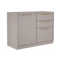 Balcão Triplo Itatiaia Essence com 1 Porta, 3 Gavetas e 120 cm de Largura - Fendi - 1