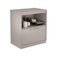 Balcão Duplo Itatiaia Essence com 1 Porta, 1 Gaveta, 1 Prateleira e 80 cm de Largura - Fendi - 2