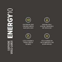 Fone de Ouvido Intra-Auricular Gamer WAAW By Alok Energy 10EWG com Microfone Integrado - 8