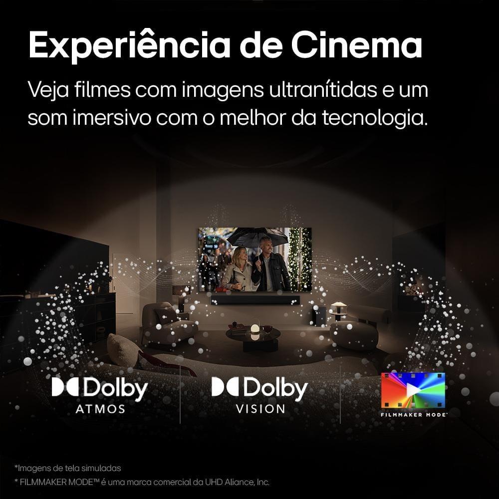 Smart TV 4K 55" LG OLED evo OLED55C4 com Processador a9 Ger7 AI, Painel 144Hz, Intensificador de Brilho, Design Ultra Slim, Dolby Vision e Dolby Atmos - 8