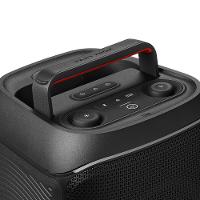 Caixa de Som JBL Partybox 120 com 160W RMS, Bluetooth 5.4, Alça Dobrável e Resistência a Água IPX4 – Preto