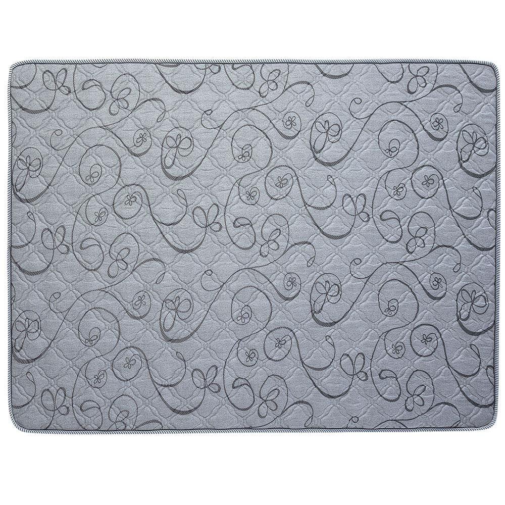 Colchão Casal Herval Trento com Espuma D23 e 12x138x188 cm - Cinza Floral - 5