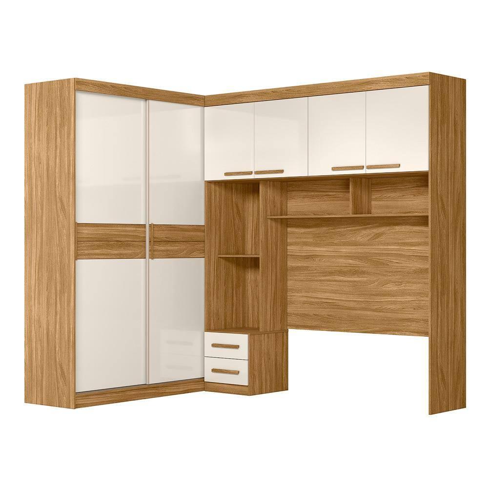 Guarda-roupa Modulado Casal Moval Florença com 6 Portas, 5 Gavetas, 7 Prateleiras e 242cm de Largura - 8