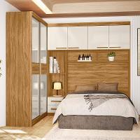 Guarda-roupa Modulado Casal Moval Florença com 6 Portas, 5 Gavetas, 7 Prateleiras e 242cm de Largura - 3