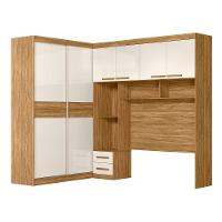 Guarda-roupa Modulado Casal Moval Florença com 6 Portas, 5 Gavetas, 7 Prateleiras e 242cm de Largura - 8