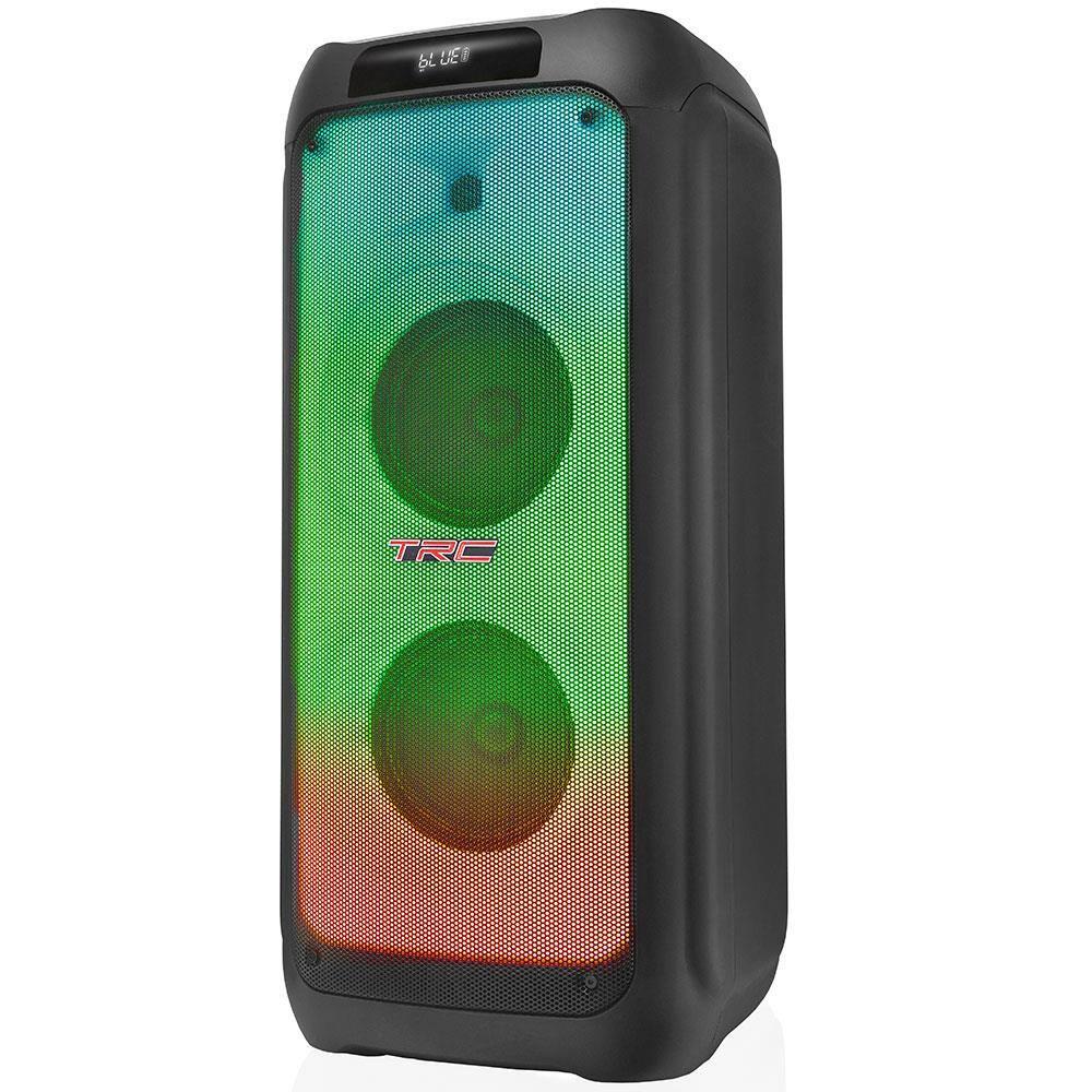 Caixa de Som Amplificada TRC X1500 com Bluetooth, Rádio FM, Função Karaokê e Iluminação de LED – 1500W - 3
