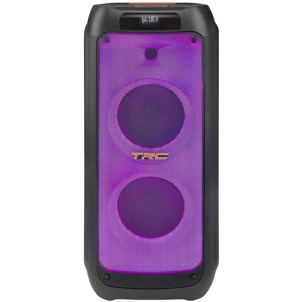 Caixa de Som Amplificada TRC X1500 com Bluetooth, Rádio FM, Função Karaokê e Iluminação de LED – 1500W - 4
